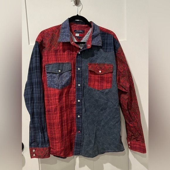 Vintage Tommy Jeans button‎ up - Picture 1 of 6